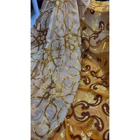 Tissu en Soie Biologique Jacquard Métallique pour Robes, Saris, Vêtements de Mariage et Coussins – Dirac Gabasar Doré Extensible Doux et Élastique