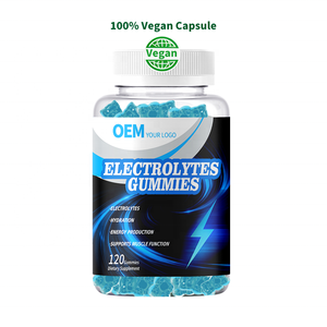 Gomitas de Electrolitos Sin Azúcar de Marca Privada OEM, Suplemento Pre-Entrenamiento, Cumple con las Normas de EE. UU./UE, Apto para Veganos - Product Image 6