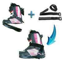 Sangle de réparation réglable pour chaussures de ski avec boucle et logo personnalisé – Accessoires de ski pratiques