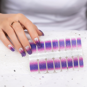 Populaire sirène ongles Wraps vacances nouveau Design flamants roses ongles autocollant Gel ongles - Product Image 4
