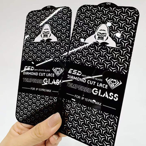 Film en aluminium haute qualité anti-poussière et anti-statique avec bordure diamantée pour iPhone I6 4.7/ I6 5.5 /I7 4.7 - Product Image 5