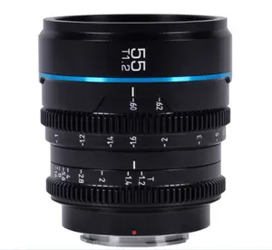SIRUI Night Walker 24mm 35mm 55mm T1.2 S35 lente de Cine lente de cámara de gran apertura para Sony E Fuji XF Canon FR M4/3 cámaras de montaje