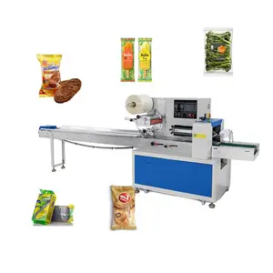 Enkele Rol Wc Paper Flow Pack Machine Chocolade Horizontale Verpakkingsmachine Flow Pack Machine Wrapping