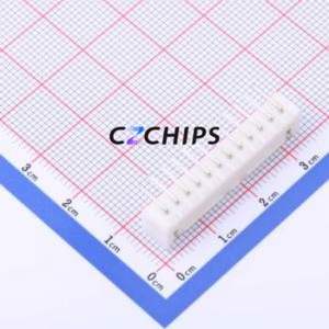 HC-XHB-12AW Wire-to-Board Pin Header Bent Lead Through Hole,P=2.5mm Connector 1x12P 2.5mm Right Angle Insert XHB - Product Image 2