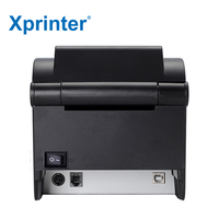 Xprinter Printer XP-350B Printer termal 80mm Printer tanpa tinta resolusi tinggi 203DPI Printer Label kode batang