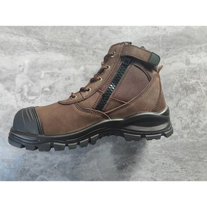 DSF53 Men Brown Leather Waterproof Work <b>Boots</b> All Seasons Outdoor <b>Hiking</b> Walking <b>Boots</b> Wholesale - Product Image 5