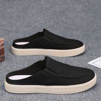 Chaussures décontractées pour hommes, sans talon, en maille respirante, légères, antidérapantes, confortables, pour le quotidien, vente en gros directe usine