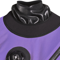 Damen Pro Dry Tauchanzug aus Butylkautschuk-Gewebe, verstärkt, 100 % wasserdicht zertifiziert, verstellbares Dichtungssystem, nahtlose Frontversiegelung
