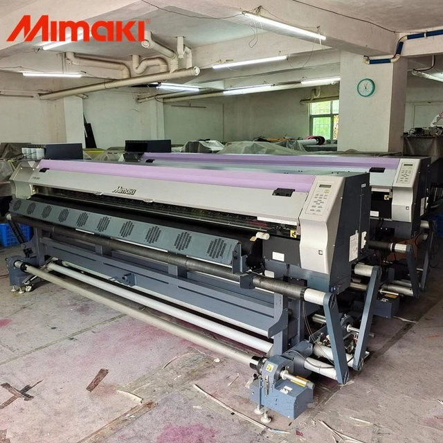 Used Mimaki Amf Ds 1800 Jv33 Jv400-160 Digital Dye Sublimation Printer Mimaki Cjv30-130 Cjv150 Eco Solvent Format Printer
