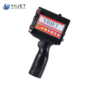 Imprimante à jet d'encre portable haute résolution, imprimante de cartes, écran tactile, 600 dpi, pour numéro de lot, code QR, texte, logo, emballage - Product Image 1