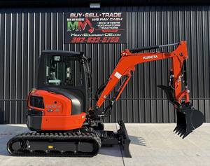 Mini-excavatrice Kubota U35-4 d'origine japonaise, 3 tonnes, petite pelle hydraulique sur chenilles, avec de bonnes performances, à vendre à Shanghai - Product Image 4