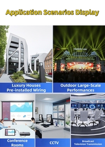 Maximon OM4 bọc thép đơn lõi đa sợi cáp quang LC giao diện 2-8 lõi xe cuộn dây cuộn nhựa xe đẩy chống sốc - Product Image 6