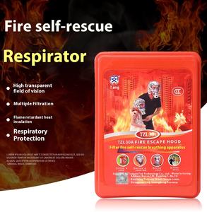 Máscara de Escape de Emergencia Contra Incendios, Protección Respiratoria Contra Humo, Venta al Por Mayor de Fábrica - Product Image 5