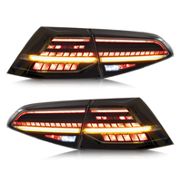 Feux arrière modifiés pour Volkswagen Golf 7 2014-2020, clignotants dynamiques, feux de freinage LED, ensemble de feux arrière de voiture
