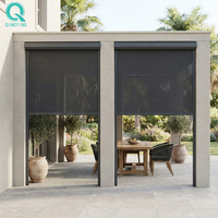 Store banne rétractable QINGYING pour jardin, protection solaire extérieure
