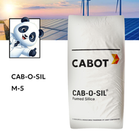 CAB-O-SIL M-5 Silice fumée |   Poudre de SiO2 fumée hydrophile non traitée |   200 M²/g, Modificateur de rhéologie et agent de remplissage renforçant