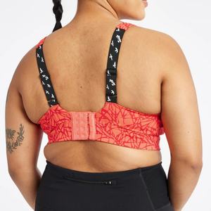 Soutien-gorge de sport transparent à bretelles, col montant, fermeture éclair frontale, avec coussinets intégrés, idéal pour la natation et l'entraînement - Product Image 6