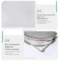 Filtre à miel en acier inoxydable neuf à double couche mince Fengtai, prix direct d'usine, pour l'extraction en apiculture