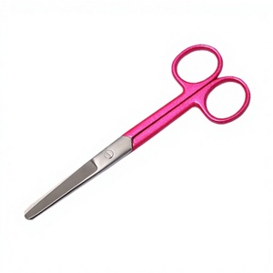 ชุดเครื่องมือพยาบาลสแตนเลส 3 ชิ้น ขนาด 6 นิ้ว 5 นิ้ว 5.5 นิ้ว กรรไกร ชุดเครื่องมือผ่าตัด Sigal Medco NSG-9012 สีชมพู - Product Image 1