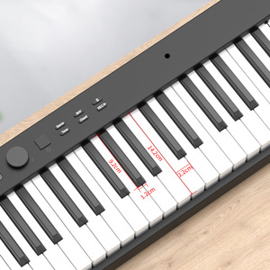 Nouveauté, best-seller, piano numérique pliable, clavier tactile, instrument de musique MIDI, clavier <span class=keywords><strong>Roland</strong></span>, usine, 88 touches - Product Image 5