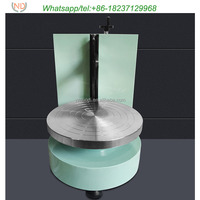 Portable gâteau lissage revêtement machine gâteau maculage glaçage machine gâteau décorateur daubing machine