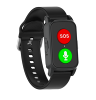 Reloj Inteligente GPS 4G para Personas Mayores con Tarjeta SIM, Monitor de Frecuencia Cardíaca, Detección de Caídas, SOS de Emergencia, Resistente al Agua, Pulsera para Personas Mayores