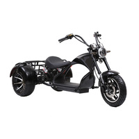 Tricycle électrique Citycoco 4000w 2000w 3000W puissant à 3 roues avec grande batterie au lithium