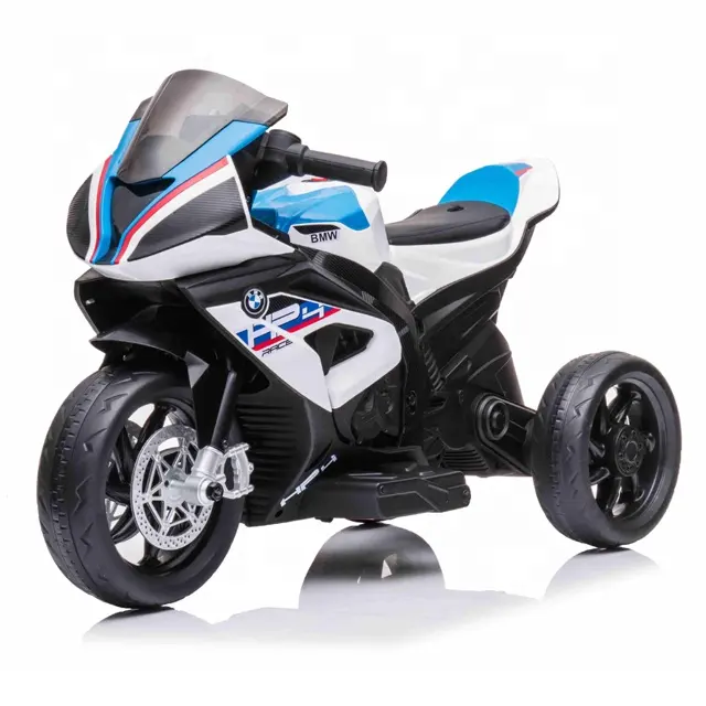 Echt Geautoriseerde Kinderen Rijden Op Driewieler Elektrische Off-Road Baby Speelgoed Motorfiets Batterij Aangedreven Crossmotor Met Voorlicht
