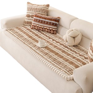 Bohemian Anti-Slip <b>Sofa</b> <b>Cover</b> 145-185cm Thickened Cushion <b>For</b> General <b>Sofa</b> Spring 2026 Ethnic Style - Product Image 5