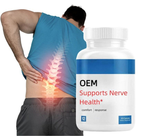 Cápsulas de Fórmula para el Nervio Ciático, Suplemento para la Salud, Fórmula de Apoyo Nervioso, Complejo de Vitamina B, Cápsulas de Ácido Alfa Lipoico - Product Image 5