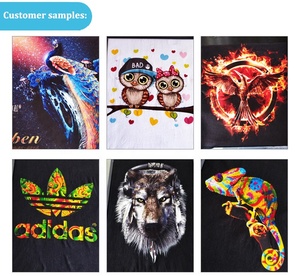 Giá Thấp Xách Tay Mini 3348 P400 Tốc Độ DTG Máy In Cho Vải Áo Thun May Mặc Cotton In Ấn - Product Image 4