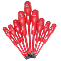Set Obeng Isolasi Teknik Listrik 1000V Phillips Slot Ph0 Ph1 Ph2 SL3 SL4 SL5 SL6 dengan Kit Peralatan Electroprobe
