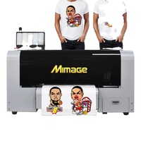 Petite machine d'impression DTF A3, 30cm, appareil d'impression bon marché avec four pour tissus sur t-shirts et vêtements