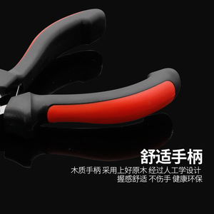 Mini <b>Pliers</b> Set 3 In Jaw Width 1/4 In Smooth Tip Wire Cutters Diagonal Needle Nose Curved Flat Round Top Cutting Pin Nose <b>Small</b> - Product Image 5