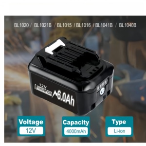 Batería de Litio Inteligente de Carga Rápida 10.8V 12V DC10WD/BL1015 para Taladro MTDC (Tipo de Mandril: Sin Mandril) - Product Image 3