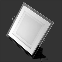 Le plafond en aluminium ultra mince de la place 3w 6w 9w 12w 15w 18w Smd2835 a enfoncé le panneau mené s'allume pour le salon de bureau à la maison
