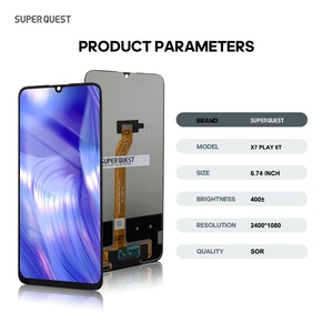 Sor chất lượng siêu Quest thương hiệu LCD hiển thị thay thế điện thoại di động LCD màn hình cảm ứng cho Huawei <span class=keywords><strong>X7</strong></span> chơi 6t - Product Image 5
