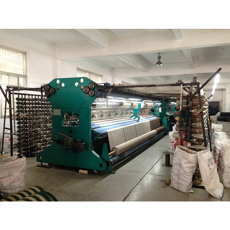 Зеленая основовязальная машина Raschel, машина для производства белой затеняющей сетки