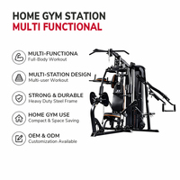 Vente en gros d'équipement de gymnastique Smith Machine Machine multifonction d'exercice à domicile Appareil d'entraînement complet Fitness