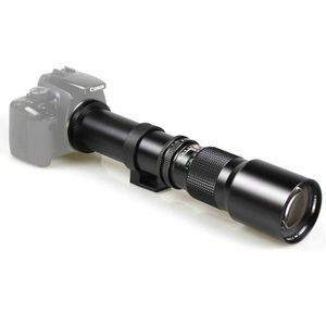 Lente Superteleobjetivo Manual de 500 mm F/8-32 con Montura T, Lentes de Cámara de Fotograma Completo Compatibles con Cámaras Sony, <span class=keywords><strong>Nikon</strong></span> y Canon - Product Image 1