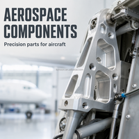 Pièces en aluminium 7075 T6 usinées sur commande par CNC, tournage, aéronautique, anodisation, usine OEM