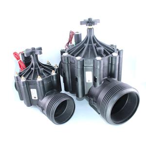 Válvula solenoide de riego automático de 3 pulgadas con filtro de doble capa y interruptor manual para suministro de agua en granjas - Product Image 1