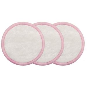 Zero Waster 3.15 "Velours de bambou doux Lingettes nettoyantes pour le visage écologiques Tampons de maquillage réutilisables en bambou - Product Image 3