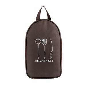 Modern All Seasons Outdoor Cooking Utensil Set Portable Picnic Cookware 201 Stainless Steel Storage Bag Eight-Piece Soup - Product Image 1