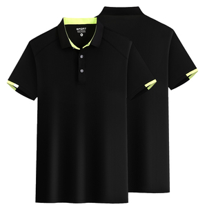 Quick Dry Mixed Color 3 Fashion Button Breathable Anti-shrink <strong>Sports</strong> Comfortable Custom Men's <strong>Polo</strong> Shirts Printing logo - Product Image 6