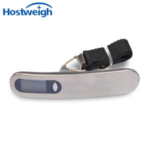 เครื่องชั่งน้ำหนักกระเป๋าเดินทางแบบพกพา สแตนเลส อิเล็กทรอนิกส์ สำหรับส่งด่วนและการเดินทาง - Product Image 3