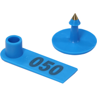 Nouvelles étiquettes d'oreille en TPU pour moutons et chèvres avec impression laser, couleur personnalisée, identification des animaux d'élevage