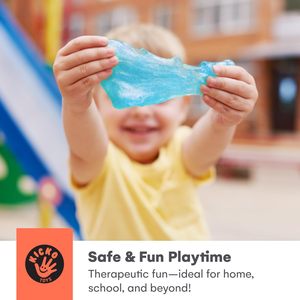 Kit de slime lumineux non toxique, slime qui brille dans le noir, jouets éducatifs pour enfants - Product Image 4