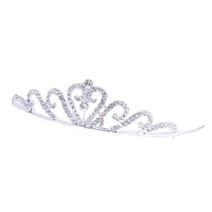 Tiara bonita <span class=keywords><strong>de</strong></span> moda para niña, accesorios para el cabello, tiaras y <span class=keywords><strong>coronas</strong></span> <span class=keywords><strong>de</strong></span> cristal <span class=keywords><strong>de</strong></span> princesa para actuaciones <span class=keywords><strong>de</strong></span> baile y fiesta - Product Image 6