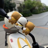 Panda Bubu et Dudu : Adorables figurines de panda en peluche pour écran de téléphone portable